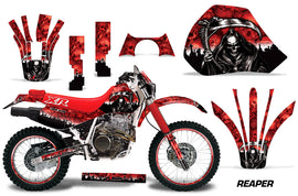 Graphics Kit Decal Sticker Wrap + # Plates For Honda XR 600R 1991-2000 REAPER RED-atv motorcycle utv parts accessories gear helmets jackets gloves pantsAll Terrain Depot
