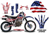 Graphics Kit Decal Sticker Wrap + # Plates For Honda XR 600R 1991-2000 USA FLAG