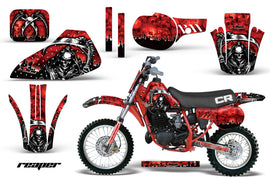 Dirt Bike Graphics Kit Decal Sticker Wrap For Honda CR60 CR 60 1984-1985 REAPER RED-atv motorcycle utv parts accessories gear helmets jackets gloves pantsAll Terrain Depot