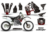 Dirt Bike Graphics Kit MX Decal Wrap For Honda CR500 CR 500 1989-2001 BONES BLACK