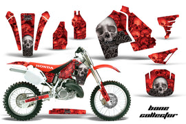Dirt Bike Graphics Kit MX Decal Wrap For Honda CR500 CR 500 1989-2001 BONES RED-atv motorcycle utv parts accessories gear helmets jackets gloves pantsAll Terrain Depot