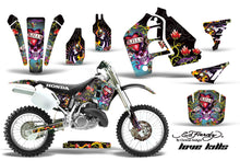 Load image into Gallery viewer, Dirt Bike Graphics Kit MX Decal Wrap For Honda CR500 CR 500 1989-2001 EDHLK BLACK-atv motorcycle utv parts accessories gear helmets jackets gloves pantsAll Terrain Depot