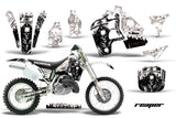 Dirt Bike Graphics Kit MX Decal Wrap For Honda CR500 CR 500 1989-2001 REAPER WHITE