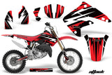 Dirt Bike Graphics Kit MX Decal Wrap For Honda CR85 CR 85 2003-2007 ATTACK RED