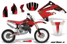 Load image into Gallery viewer, Dirt Bike Graphics Kit MX Decal Wrap For Honda CR85 CR 85 2003-2007 CARBONX RED-atv motorcycle utv parts accessories gear helmets jackets gloves pantsAll Terrain Depot