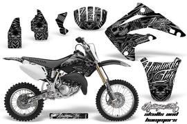 Dirt Bike Graphics Kit MX Decal Wrap For Honda CR85 CR 85 2003-2007 HISH SILVER-atv motorcycle utv parts accessories gear helmets jackets gloves pantsAll Terrain Depot