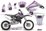 Dirt Bike Graphics Kit MX Decal Wrap For Honda CR85 CR 85 2003-2007 LUNA PURPLE