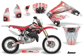 Dirt Bike Graphics Kit MX Decal Wrap For Honda CR85 CR 85 2003-2007 LUNA RED-atv motorcycle utv parts accessories gear helmets jackets gloves pantsAll Terrain Depot