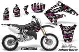 Dirt Bike Graphics Kit MX Decal Wrap For Honda CR85 CR 85 2003-2007 SSSH PINK BLACK