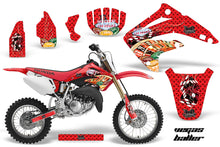 Load image into Gallery viewer, Dirt Bike Graphics Kit MX Decal Wrap For Honda CR85 CR 85 2003-2007 VEGAS RED-atv motorcycle utv parts accessories gear helmets jackets gloves pantsAll Terrain Depot
