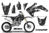 Dirt Bike Graphics Kit Decal Sticker Wrap For Honda CRF150R 2007-2016 CAMOPLATE BLACK