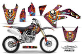 Dirt Bike Graphics Kit Decal Sticker Wrap For Honda CRF150R 2007-2016 EDHP PINK