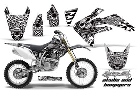 Dirt Bike Graphics Kit Decal Sticker Wrap For Honda CRF150R 2007-2016 HISH WHITE-atv motorcycle utv parts accessories gear helmets jackets gloves pantsAll Terrain Depot
