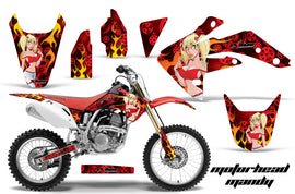 Dirt Bike Graphics Kit Decal Sticker Wrap For Honda CRF150R 2007-2016 MOTO MANDY RED-atv motorcycle utv parts accessories gear helmets jackets gloves pantsAll Terrain Depot