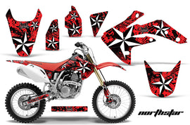 Dirt Bike Graphics Kit Decal Sticker Wrap For Honda CRF150R 2007-2016 NORTHSTAR RED-atv motorcycle utv parts accessories gear helmets jackets gloves pantsAll Terrain Depot