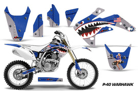 Dirt Bike Graphics Kit Decal Sticker Wrap For Honda CRF150R 2007-2016 WARHAWK BLUE-atv motorcycle utv parts accessories gear helmets jackets gloves pantsAll Terrain Depot