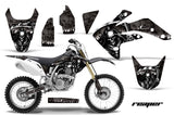 Dirt Bike Graphics Kit Decal Sticker Wrap For Honda CRF150R 2007-2016 REAPER BLACK