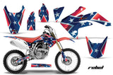 Dirt Bike Graphics Kit Decal Sticker Wrap For Honda CRF150R 2007-2016 REBEL