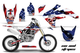 Dirt Bike Graphics Kit Decal Sticker Wrap For Honda CRF150R 2007-2016 USA SINS-atv motorcycle utv parts accessories gear helmets jackets gloves pantsAll Terrain Depot