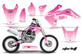 Dirt Bike Graphics Kit Decal Sticker Wrap For Honda CRF150R 2007-2016 STARLETT PINK