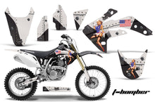 Load image into Gallery viewer, Dirt Bike Graphics Kit Decal Sticker Wrap For Honda CRF150R 2007-2016 TBOMBER BLACK-atv motorcycle utv parts accessories gear helmets jackets gloves pantsAll Terrain Depot