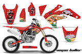 Dirt Bike Graphics Kit Decal Sticker Wrap For Honda CRF150R 2007-2016 VEGAS RED
