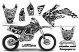 Graphics Kit Decal Sticker Wrap + # Plates For Honda CRF150R 2007-2016 HISH WHITE
