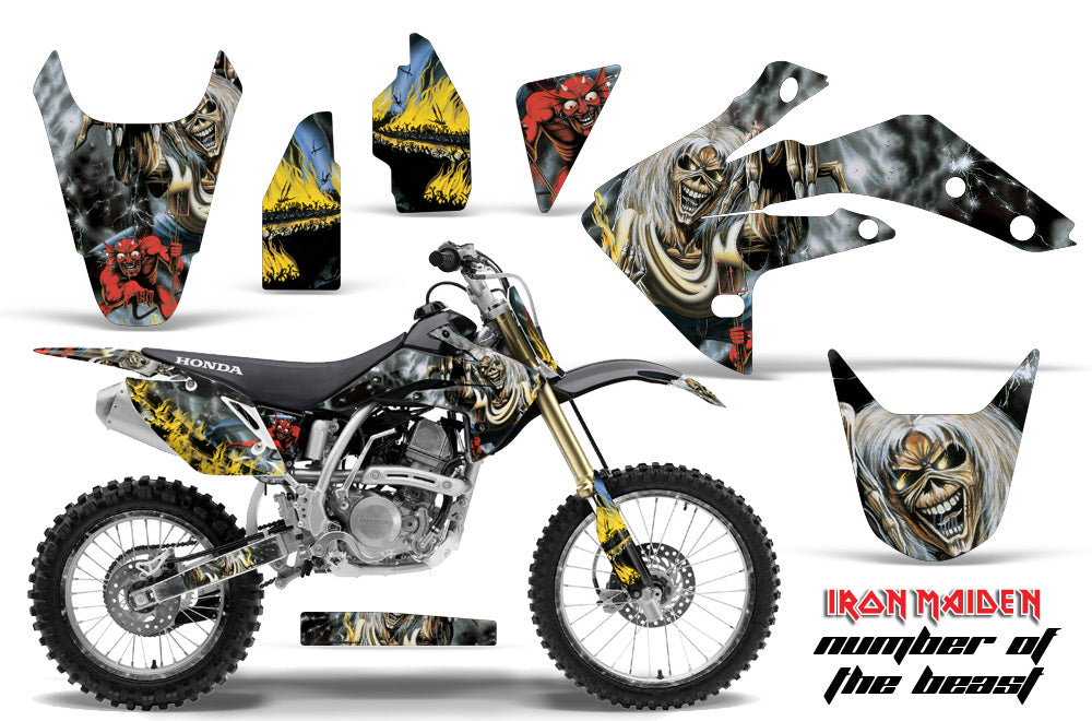 Graphics Kit Decal Sticker Wrap + # Plates For Honda CRF150R 2007-2016 IM NOTB-atv motorcycle utv parts accessories gear helmets jackets gloves pantsAll Terrain Depot