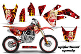 Graphics Kit Decal Sticker Wrap + # Plates For Honda CRF150R 2007-2016 MOTO MANDY RED