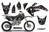 Graphics Kit Decal Sticker Wrap + # Plates For Honda CRF150R 2007-2016 REAPER BLACK