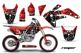 Graphics Kit Decal Sticker Wrap + # Plates For Honda CRF150R 2007-2016 REAPER RED-atv motorcycle utv parts accessories gear helmets jackets gloves pantsAll Terrain Depot