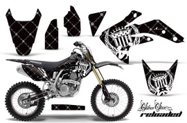 Graphics Kit Decal Sticker Wrap + # Plates For Honda CRF150R 2007-2016 RELOADED WHITE BLACK-atv motorcycle utv parts accessories gear helmets jackets gloves pantsAll Terrain Depot