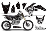 Graphics Kit Decal Sticker Wrap + # Plates For Honda CRF150R 2007-2016 RELOADED WHITE BLACK