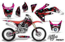 Load image into Gallery viewer, Dirt Bike Graphics Kit Decal Sticker Wrap For Honda CRF150R 2007-2016 FRENZY RED-atv motorcycle utv parts accessories gear helmets jackets gloves pantsAll Terrain Depot