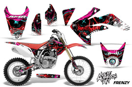 Dirt Bike Graphics Kit Decal Sticker Wrap For Honda CRF150R 2007-2016 FRENZY RED-atv motorcycle utv parts accessories gear helmets jackets gloves pantsAll Terrain Depot
