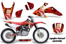 Load image into Gallery viewer, Dirt Bike Graphics Kit Decal Wrap For Honda CRF150 CRF230F 2008-2014 MOTO MANDY RED-atv motorcycle utv parts accessories gear helmets jackets gloves pantsAll Terrain Depot