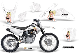 Dirt Bike Graphics Kit Decal Wrap For Honda CRF150 CRF230F 2008-2014 MANDY WHITE-atv motorcycle utv parts accessories gear helmets jackets gloves pantsAll Terrain Depot