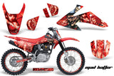 Graphics Kit Decal Wrap + # Plates For Honda CRF150 CRF230F 2008-2014 MOTORHEAD RED