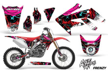 Load image into Gallery viewer, Dirt Bike Graphics Kit Decal Sticker Wrap For Honda CRF250R 2004-2009 FRENZY RED-atv motorcycle utv parts accessories gear helmets jackets gloves pantsAll Terrain Depot