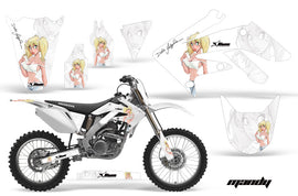 Dirt Bike Graphics Kit Decal Sticker Wrap For Honda CRF250R 2004-2009 MANDY WHITE-atv motorcycle utv parts accessories gear helmets jackets gloves pantsAll Terrain Depot