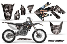 Load image into Gallery viewer, Dirt Bike Graphics Kit Decal Sticker Wrap For Honda CRF250R 2004-2009 HATTER SILVER BLACK-atv motorcycle utv parts accessories gear helmets jackets gloves pantsAll Terrain Depot