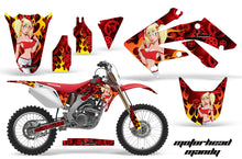 Load image into Gallery viewer, Dirt Bike Graphics Kit Decal Sticker Wrap For Honda CRF250R 2004-2009 MOTO MANDY RED-atv motorcycle utv parts accessories gear helmets jackets gloves pantsAll Terrain Depot