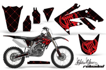 Load image into Gallery viewer, Dirt Bike Graphics Kit Decal Sticker Wrap For Honda CRF250R 2004-2009 RELOADED RED BLACK-atv motorcycle utv parts accessories gear helmets jackets gloves pantsAll Terrain Depot