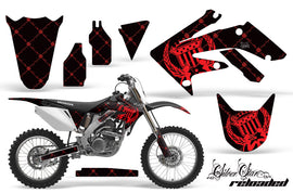 Dirt Bike Graphics Kit Decal Sticker Wrap For Honda CRF250R 2004-2009 RELOADED RED BLACK-atv motorcycle utv parts accessories gear helmets jackets gloves pantsAll Terrain Depot