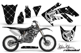 Dirt Bike Graphics Kit Decal Sticker Wrap For Honda CRF250R 2004-2009 RELOADED WHITE BLACK-atv motorcycle utv parts accessories gear helmets jackets gloves pantsAll Terrain Depot