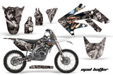 Graphics Kit Decal Sticker Wrap + # Plates For Honda CRF250R 2004-2009 HATTER SILVER