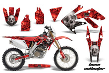 Load image into Gallery viewer, Dirt Bike Decal Graphics Kit MX Sticker Wrap For Honda CRF250X 2004-2017 BONES RED-atv motorcycle utv parts accessories gear helmets jackets gloves pantsAll Terrain Depot
