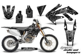 Dirt Bike Decal Graphics Kit MX Sticker Wrap For Honda CRF250X 2004-2017 HISH SILVER