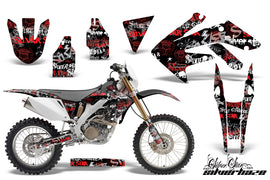 Dirt Bike Decal Graphics Kit MX Sticker Wrap For Honda CRF250X 2004-2017 SSSH RED BLACK-atv motorcycle utv parts accessories gear helmets jackets gloves pantsAll Terrain Depot