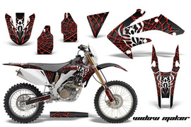 Dirt Bike Decal Graphics Kit MX Sticker Wrap For Honda CRF250X 2004-2017 WIDOW RED BLACK-atv motorcycle utv parts accessories gear helmets jackets gloves pantsAll Terrain Depot